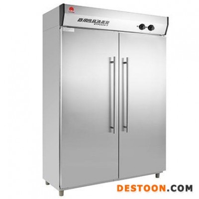 亿高商用消毒柜 RTP680A-2高温热风循环消毒柜 双门餐具消毒柜 不锈钢保洁柜