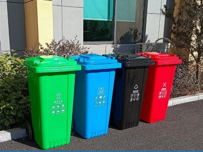 120L户外分类垃圾桶_PZ0120户外分类垃圾桶批发_湖南利鑫垃圾桶厂家