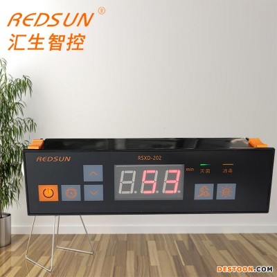 餐具消毒柜控制器 紫外线臭氧消毒控制器 微电脑数显触屏控制板 医用消毒柜控制器 RSXD-202汇生电子供应