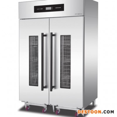 亿盟商用消毒柜 RTP-1300T推车式热风循环消毒柜 高温食具保洁柜