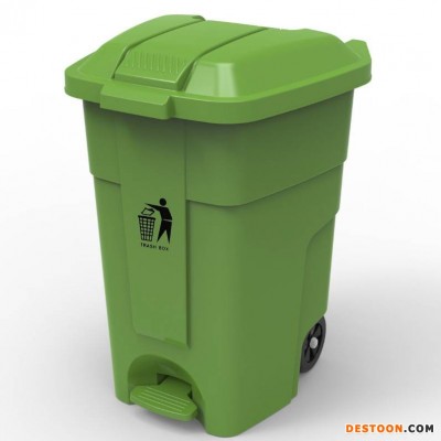 干湿分类加厚分类垃圾桶 街道塑料垃圾桶批发 四分类垃圾桶销售
