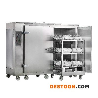 康宝商用消毒柜 XDR1200-B双门推车式高温消毒柜 不锈钢推车保洁柜