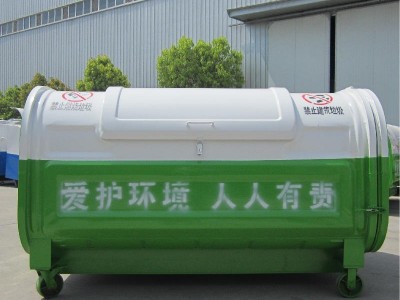 3立方4立方5立方勾臂垃圾箱物业新农村户外垃圾箱环卫钩臂式车用转运箱