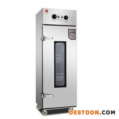 亿高商用消毒柜 RTP-LZQ-350单门蒸汽消毒柜 立式蒸汽消毒柜 不锈钢餐具保洁柜