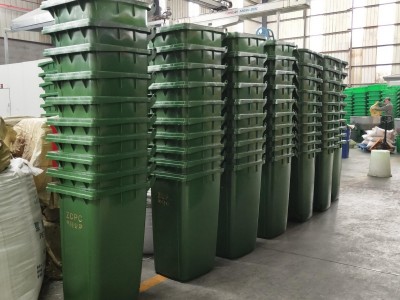 厂家批发垃圾桶 户外环卫垃圾桶 小型塑料垃圾桶 高强度挂桶垃圾桶