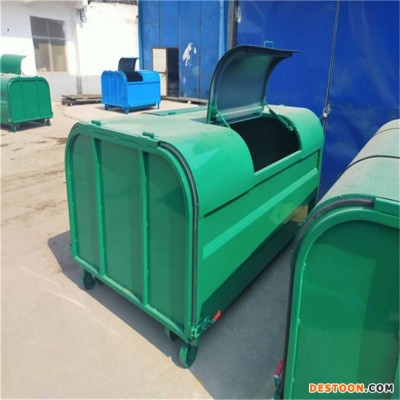 吉林勾臂式垃圾箱 2方垃圾箱 尺寸