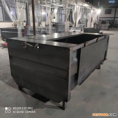 厂家供应勾臂式垃圾箱 4方垃圾箱规格齐全