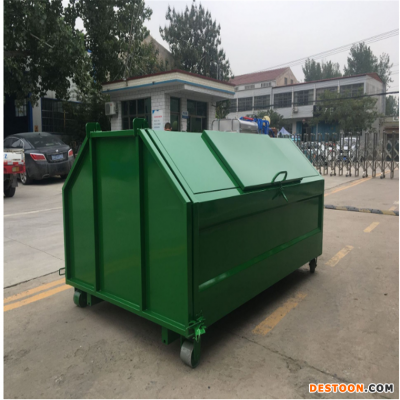 山西不锈钢垃圾箱 5方垃圾箱 参数
