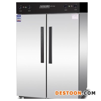 亿盟商用消毒柜 RTP-910A2高温热风消毒柜 双门餐具保洁柜