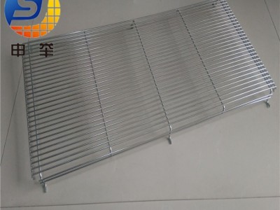 安平申举专业生产304不锈钢烧烤网加粗加厚 BBQ晾晒架子蛋糕烘培架加粗纯不锈钢消毒柜层架烧烤网冰箱层架冰柜条筐