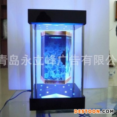 商周鼎越消毒柜光波巴氏消毒演示道具电磁悬浮礼品模型厨电家电互动道具光电道具演示道具互动体验道具