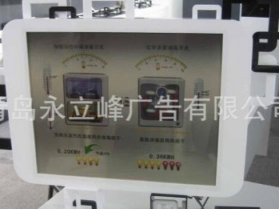 商周鼎越消毒柜对比演示LED闪动灯箱动画展示板动画灯箱高亮超薄变化灯箱LED动态灯箱光电道具演示道具互动体验道具