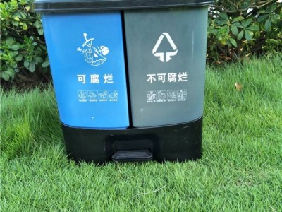 加用塑料垃圾桶商场用垃圾桶40L垃圾桶厂家图1