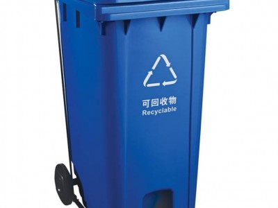 扬州绿洁塑料垃圾桶加工厂 江都区塑料挂车垃圾桶现货 仪征脚踩垃圾桶批发