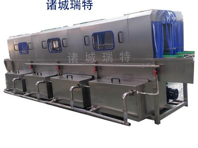 20L医疗废物垃圾箱清洗消毒设备 2020新年款全自动塑料箱清洗机
