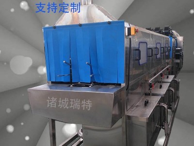 全自动医废收集箱清洗消毒设备 黄色垃圾箱清洗机