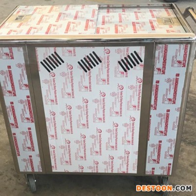 不锈钢电热蒸毛巾车美容院理发店KTV蒸箱蒸汽加热湿毛巾消毒柜