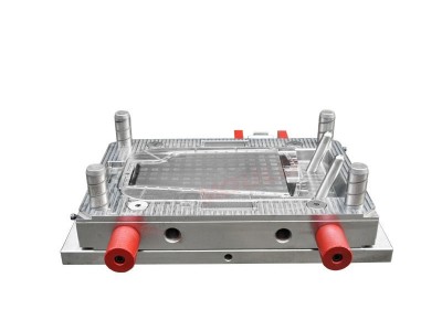 西诺垃圾桶格栅模具 塑料垃圾桶模具注塑 塑料桶配件注塑模具