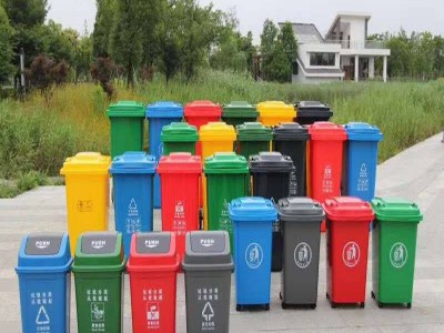 枣庄塑料脚踏垃圾桶 分类垃圾桶 枣庄垃圾桶定做厂家