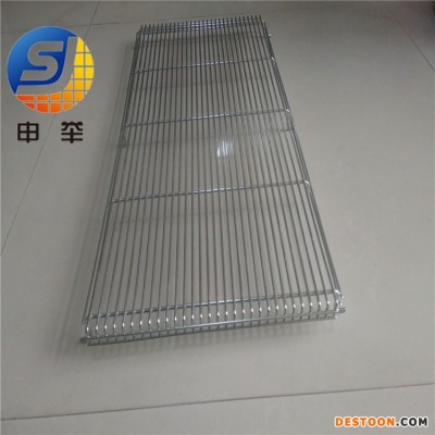 安平申举专业生产家用方格 沥水油网晾晒网架烤箱不锈钢线架层架消毒柜层架搁架