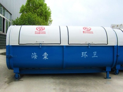 3方勾臂箱 社区环卫移动式钩臂垃圾箱 垃圾箱户外 环卫 大型商用