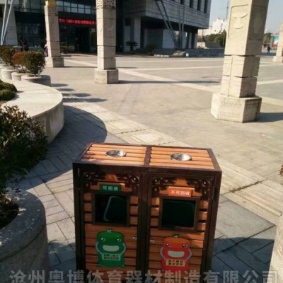 厂家直销园林垃圾箱ig创意环卫垃圾箱招经销商