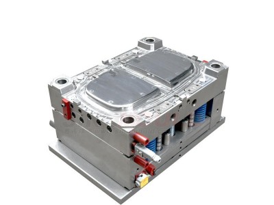 西诺垃圾桶盖子模具 多腔盖子注塑模具 塑料垃圾桶盖子 精密模具注塑