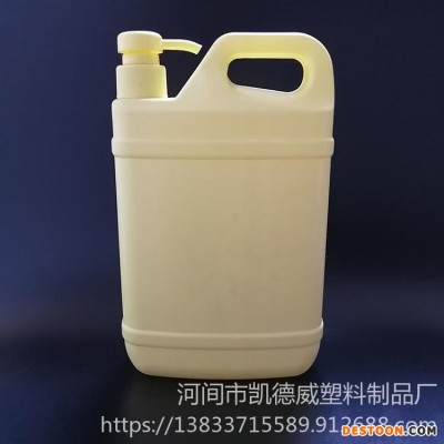 凯德威厂家直销 pe洗洁精瓶 洗洁精瓶子 2 L洗洁精瓶。