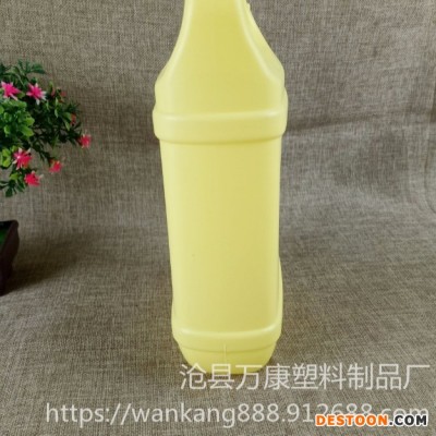 万康塑料 按压式洗洁剂瓶 10升洗洁精空瓶  500ml塑料洗洁精瓶 塑料化工瓶厂家