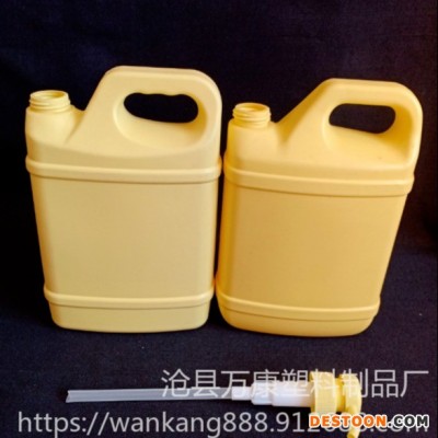 万康 洗洁精塑料瓶 泵头日化洗洁精桶  洗洁精桶 500ml洗洁精瓶