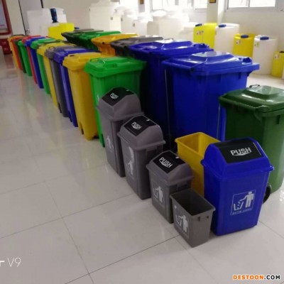 广汉市环卫专用塑料垃圾桶、660升塑料垃圾桶、军绿色塑料环卫垃圾桶赛普塑业