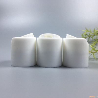 广州晨诺18牙/20牙/24牙白色按压千秋盖 护发素瓶盖 塑料瓶盖 洗洁精压盖 塑料盖子 尖嘴盖