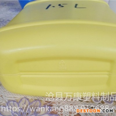 500ml耐腐蚀洗洁精瓶  洗洁精空瓶 pe塑料瓶子1.29L 样式齐全 万康