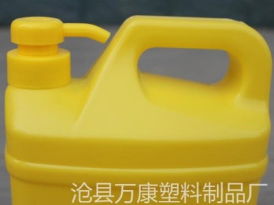种类齐全 万康塑料 pe塑料洗洁精瓶子  5升塑料洗洁精瓶 1.5升 10升 规格完整