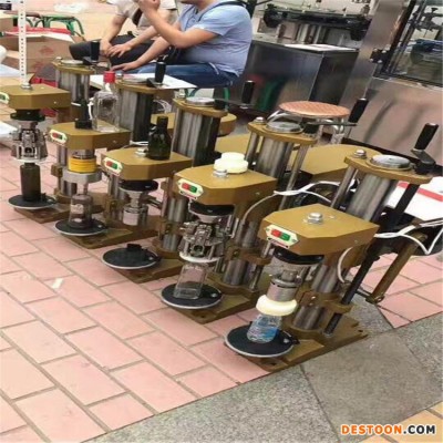 全自动8头灌装生产线 徐州洗洁精灌装机 小型红酒灌装设备