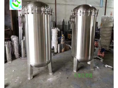 洗洁精过滤器 邢台碧通BT10吨袋式过滤器 篮式不锈钢过滤器