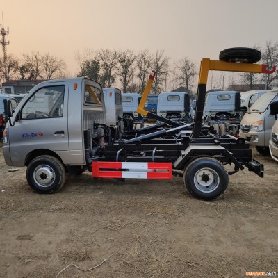 村庄小区用钩臂式垃圾车可配套大型垃圾箱环卫垃圾车柴油钩臂式垃圾车