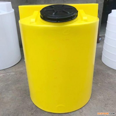 隆达1500L平底加药箱带电机搅拌罐pe加药箱洗洁精搅拌桶计量桶溶药罐厂家