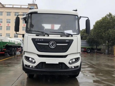新款国六天锦勾臂垃圾车 12方14方16方垃圾箱 勾臂式垃圾车价格图1