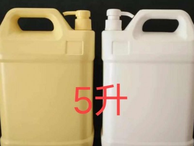 厂家直销 5升塑料瓶  5升洗洁精塑料桶  洗涤塑料壶  各种规格2升 5升 10升等 嘉新定制