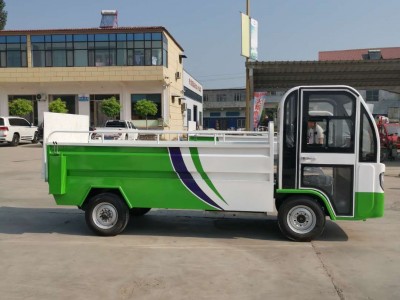 液压尾板垃圾车 荣锐环卫 电动四轮垃圾桶清运车 电动垃圾桶清运车 大量出售图1