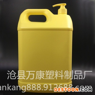 按压式洗洁剂瓶  500毫升塑料瓶子 1.5升耐腐蚀洗洁精塑料瓶 万康塑料信誉好服务优