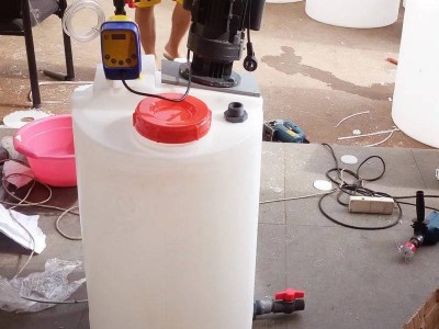 朗顺300升pe计量桶 耐酸碱防腐液体搅拌桶 洗洁精搅拌桶厂家