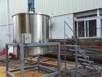 不锈钢单层搅拌罐液体配料缸化工搅拌桶立式洗洁精混合机