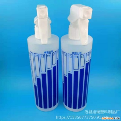 厂家现货 500ml稀释剂瓶 pe塑料瓶  稀释比例喷雾瓶  化工瓶  洗洁精稀释瓶