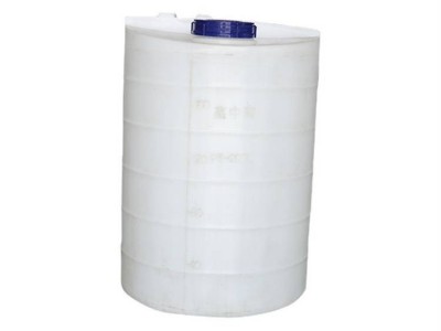 孝感1吨塑料搅拌罐易清洗 1吨软水设备加药箱带横梁 洗洁精搅拌桶图1