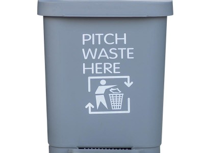 山东益恒厂家直销 长沙学校脚踏分类塑料垃圾桶品牌-50L脚踏塑料垃圾桶