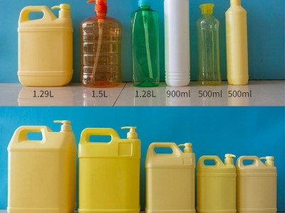 河北洗洁精桶厂家500ml 1.29/1.5/2/5/10L升洗洁精瓶 洗涤灵瓶 按压式洗洁精桶 洗洁精塑料壶