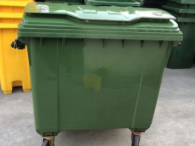 1100L垃圾桶高密度 加厚结实 适合物业街道广场 环卫大垃圾桶