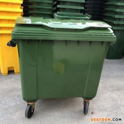 1100L垃圾桶高密度 加厚结实 适合物业街道广场 环卫大垃圾桶